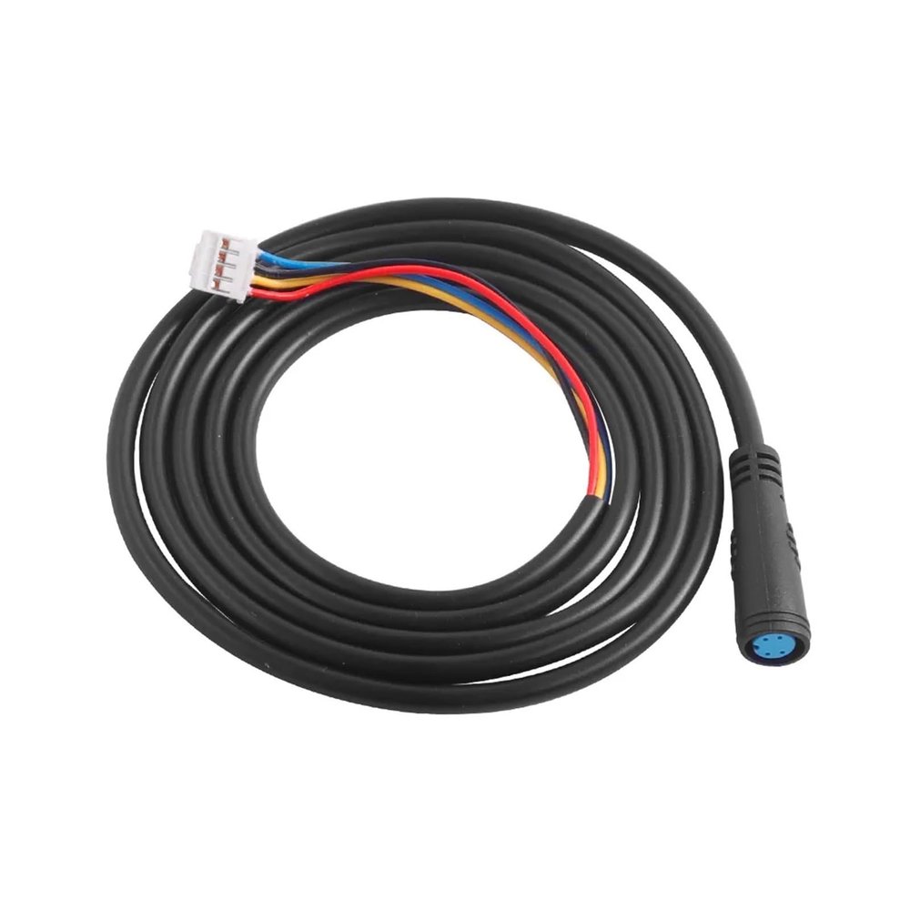 1.27m Scooter Circuit Board Cable Dashboard Connect Line Data Power Cable Parts Accessory Compatible with Xiaomi Mijia M365 Electric Scooter (Color : Black)