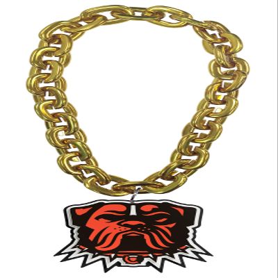 aminco Cleveland Browns New Dawg NFL Fan Chain, Gold