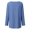 Womens Tunics or Tops to Wear with Leggings Long Sleeve Loose Fit Fall Clothes Crewneck Gradient Comfy Shirts Blouses view 4