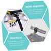 BRIGHTFUFU 3Sets Portable Bike Flashlight Holder Mounting Bracket for Race Flashlights Easy Installation for Cycling Sports Camera Headlight Support view 4