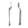 2 Pieces 11.5 x 1.5 Brackets Boat Trailer Keel Roller Adjustable Bracket Kit / Two Galvanized for Repair / Replacing Original Equipment view 3