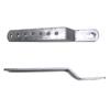 2 Pieces 11.5 x 1.5 Brackets Boat Trailer Keel Roller Adjustable Bracket Kit / Two Galvanized for Repair / Replacing Original Equipment view 4