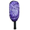 BeeJos Spirl Tie-Dye: Premium Slip-On Pickleball Paddle Cover-Fits Standard Size Paddles-Zipperless (Paddle not Included) Handmade in USA (Purple) view 4