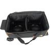 ELITE Basic Double Roller Bowling Ball Bag With Rolling Wheels | Stylish Graffiti-Style Design | Durable Bowling Bags With Ample Storage | Double Bowling Ball Bag (Royal) view 2