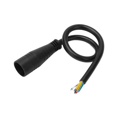 E Motor Extension Cable, 9 Pin Waterproof Wheel Motor Extension Cable Portable Wear Resistant Ebike Hub Motor Extension Cable Female to Male Wire E Accessory