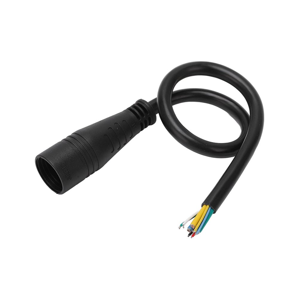 E Motor Extension Cable, 9 Pin Waterproof Wheel Motor Extension Cable Portable Wear Resistant Ebike Hub Motor Extension Cable Female to Male Wire E Accessory