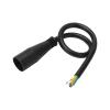 E Motor Extension Cable, 9 Pin Waterproof Wheel Motor Extension Cable Portable Wear Resistant Ebike Hub Motor Extension Cable Female to Male Wire E Accessory