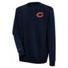 Antigua Men's Navy Chicago Bears Victory Pullover Sweatshirt view 1