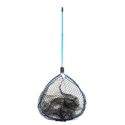 CLAM Outdoors 16358 BigTooth Colossus Net TD (44" x 40") with 65.3" Handle - Black