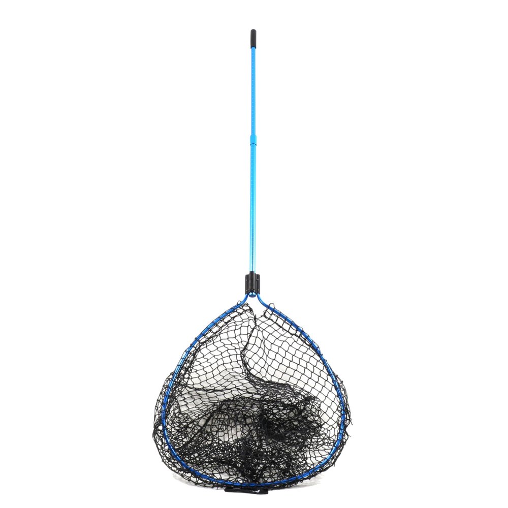 CLAM Outdoors 16358 BigTooth Colossus Net TD (44" x 40") with 65.3" Handle - Black