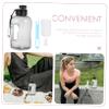 BESTOYARD 1 Set Sports Cup Sport Water Bottles Light Weight Water Bottles Portable Water Container Fitness Large Bottle 1 Gallon Water Bottles Large Water Jug Outdoor Water Container Bucket view 3