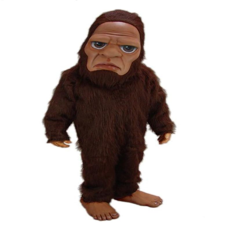 FurryMascot Bigfoot Sasquatch Mascot Costume Adult Size Mascotte Mascota Carnival Party Cosplay Costume Suit