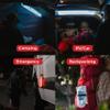 LuminAID Solar Beam with Phone Charger - Shatterproof & Waterproof Inflatable Tube Lantern with 300 Lumens of Bright LED - Perfect for Camping, Backpacking, Hiking, Emergency view 3