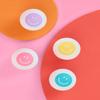 xo, Fetti Ping Pong Smiley Balls - 4 pcs, 40mm | Fun Bachelorette Ping Pong Game, Happy Pastel Birthday Party Decorations, Table Tennis Game, Rainbow, Gag Gift, 21st Bday view 2