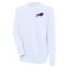 Antigua Men's White Buffalo Bills Victory Pullover Sweatshirt view 1
