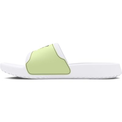 Under Armour Women's Ignite Select, (100) White/Retro Green/White, 12, US