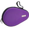 Butterfly Hexagon Hard Full Case | Hard Case with Mesh Net for Paddle Accessory and Zipper Closure | Holds One Table Tennis Paddle | 4 Colors Available (Black, Light Green, Purple, Navy)