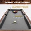 Barrington Billiards 5.5' Urban Drop Pocket Pool Table with Pool Ball and Cue Stick Set, Perfect for Game Rooms view 3