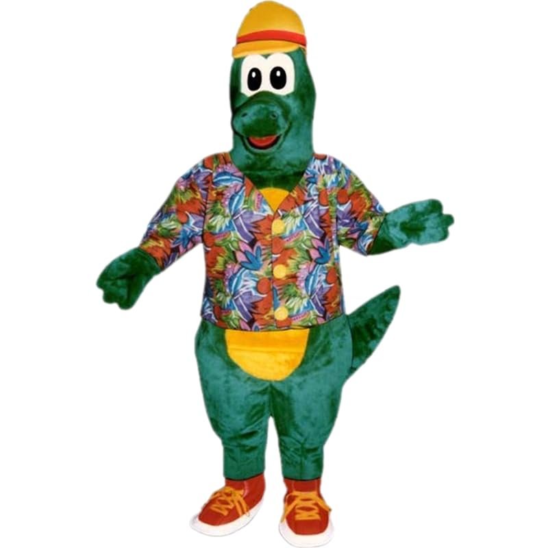 FurryMascot Al Gator Mascot - Sales Mascot Costume Adult Size Mascotte Mascota Carnival Party Cosplay Costume Suit