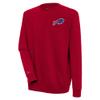 Antigua Men's Red Buffalo Bills Victory Pullover Sweatshirt view 1
