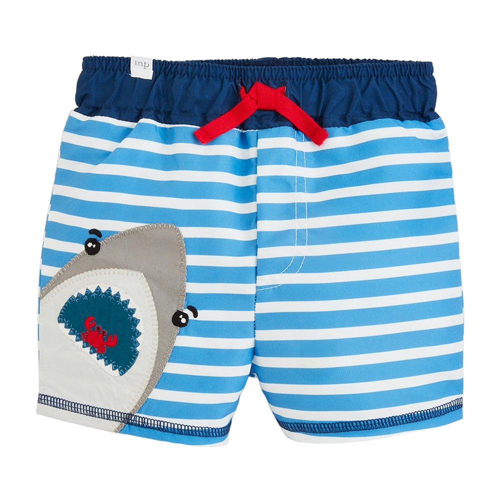 Mud Pie Boys Shark Applique Trunks; 24 Months-3T
