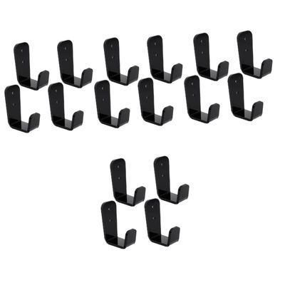 Abaodam 8sets Ski Poles and Fishing Rod Holder -mounted Storage for Hockey Sticks and Home Display Space-saving Design for Organizing Outdoor Gear