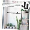 Abaodam 8sets Ski Poles and Fishing Rod Holder -mounted Storage for Hockey Sticks and Home Display Space-saving Design for Organizing Outdoor Gear view 4