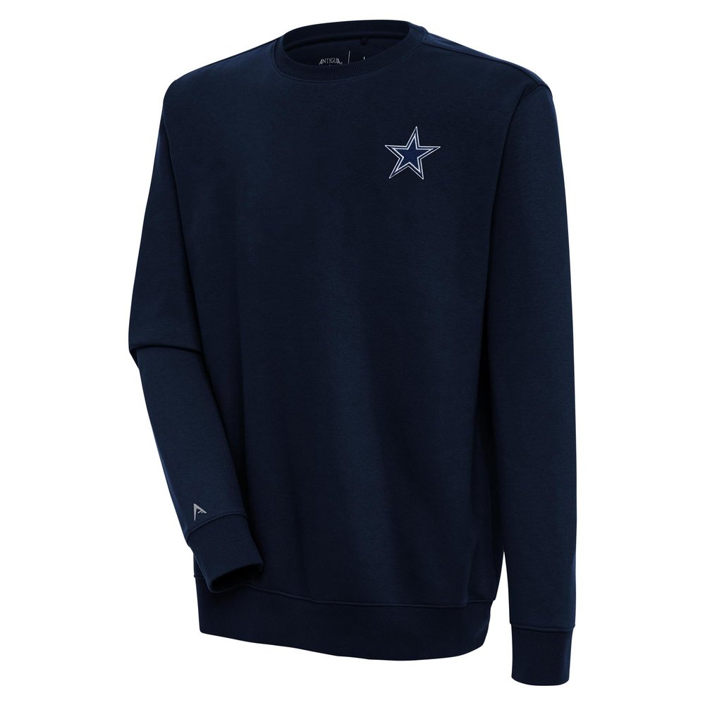 Antigua Men's Navy Dallas Cowboys Victory Pullover Sweatshirt