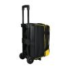 ELITE Basic Double Roller Bowling Ball Bag With Wheels | Stylish Graffiti-Style Design | Durable Bowling Bags With Ample Storage | Yellow view 2