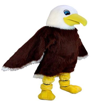 FurryMascot Bald Eagle Birds Mascot Costume Adult Size Mascotte Mascota Carnival Party Cosplay Costume Suit