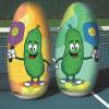 Pickleball Knockdown Targets - Court Training Aids (Set of 2-36") view 2
