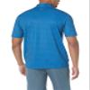 Freedom Micro Pique Spinner Print Polo, Small, Sonic Blue view 2