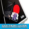 PartyLife Basketball 6 ft x 3 ft Ping Pong Table Tennis Table w/Game Kit | Mid-Size Portable Folding Indoor Outdoor Ping Pong Table Tennis Table | Kids & Adults | Game Room | Not Full Size view 4