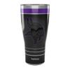 Tervis Traveler NFL Minnesota Vikings - Night Game Triple Insulated Tumbler Travel Cup Keeps Drinks Cold & Hot, 30oz, Stainless Steel view 1