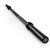 LIONSCOOL 7ft Olympic Barbell (Black E-coating, 1500LBS, No Center Knurl) view 1