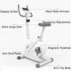 ASSYA Elliptical Trainer Home Seated Pedal Exerciser Foot Circulation Machine with Armrests and Seat Real-Time Data Display Resistance Adjustment,White view 2