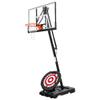 IE Sports Portable Basketball Hoop w/ 50" Backboard & Rebounder, 7.5-10 Ft Adjustable Height - Outdoor Basketball Equipment for Backyard, Driveway, and Garage view 1
