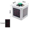 LED Race Clock Cube Timer, 1.4in 4 Sided Digital Shot Countdown Stopwatch, Casino Timer, Poker Timer, for Private Poker Decor view 4