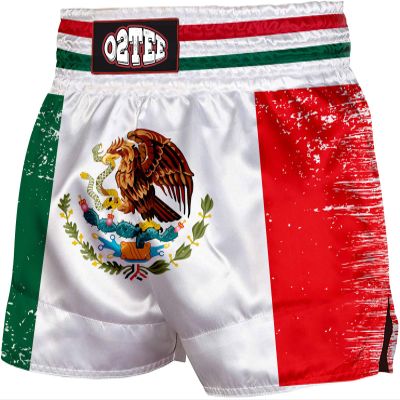 O2TEE Mexico Muay Thai Boxing Shorts for Casual Running Party Night,XL