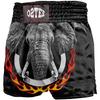 O2TEE Elephant Muay Thai Boxing Shorts for Casual Running Party Night,XL view 1