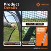 ORIENGEAR Baseball Batting Cage 30FT for Backyard, Training Equipment Cages for Hitting and Pitching Practice, Softball Baseball Nets for Batting with Frame and Net view 3