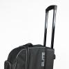 ELITE Basic Triple Roller Rowling Bowling Bag | Black Bowling Bags With Wheels | Holds Up to 3 Bowling Balls | Additional Storage for 2 Pairs of Shoes | Air-Travel Friendly (Charcoal) view 2
