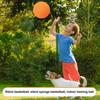 Basketball Dribbling Indoor, PU Basketball Handlesh, Silent Basketball Indoor Training, Basketball Uncoated with Density Foam Ball, Lightweight Easy Grip Bounce Ball for Various Indoor Activities view 2