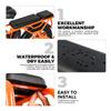 ADDMOTOR Bicycle Manned Cushion for M-160, Bike Back Shelf Seat Cushion Manned Comfortable Saddle Back Seat, Brown Small view 3