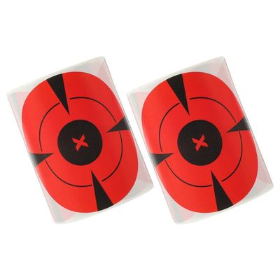 BESPORTBLE 2rolls Self-Adhesive Stickers Splatter Decals for Outdoor Shooting and Archery Training Easy to Apply High Visibility for Accurate Feedback