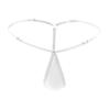 BreakEgg Men's Adjustable G-String Thong Underwear, Sexy Ice Silk Transparent T-Back Panties (White,One Size) view 1