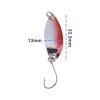 The Lord of the Tools 10PCS Trout Spoons Bait Hard Fishing Lures Sinking Metal Spoons Sinker Spoon Jigging Lures Bait Fishing Spoons Artificial Bait for Trout Bass view 3