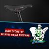 BUCKLOS 3D Printed Bike Saddle Bike Seat Mountain Road Comfortable Bicycle Cushion,Fit for MTB BMX XC Gravel Bikes Road Bikes view 3