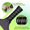 Carbon Fiber Pickleball Paddles - Graphite Pickleball Paddles Set of 2, Polymer Honeycomb Core, 4 Pickleballs, Anti-Slip Sweat-Absorbing Grip, Professioner Paddle Ball Set for Pickleball Players view 4