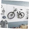 VANZACK Space-saving 1 Set Bike and Storage Rack Owl Design Wall-mounted Bicycle Hanger for Garage and Office Use view 4